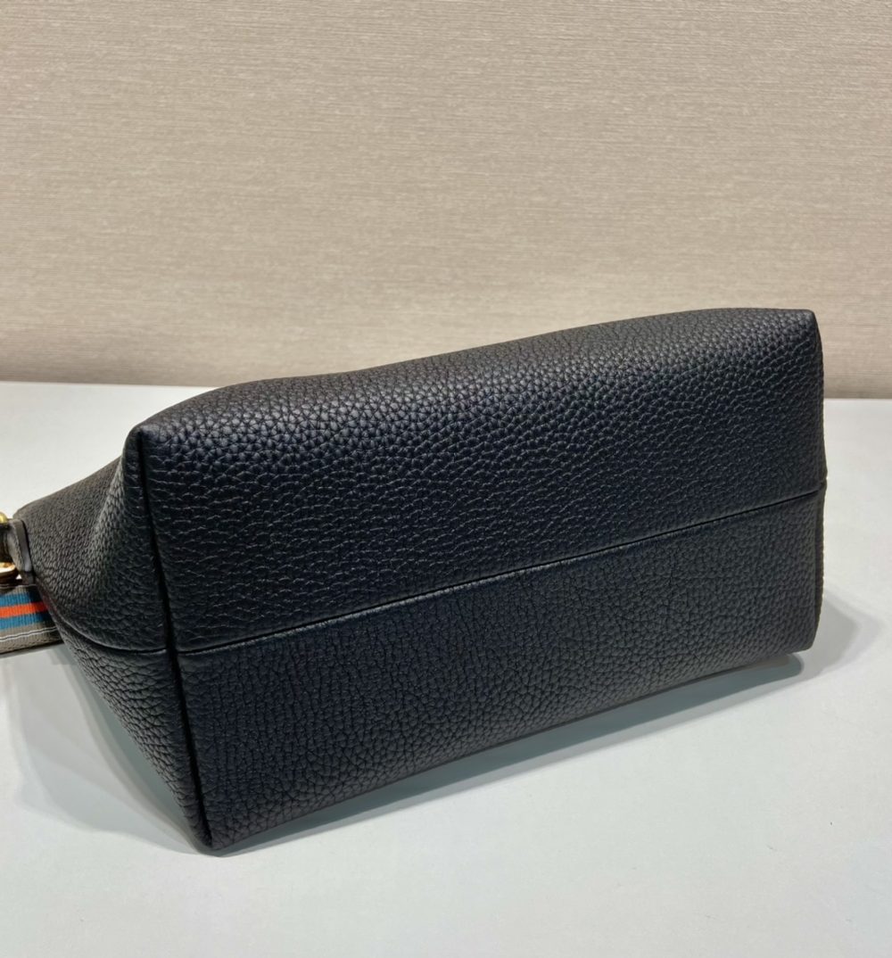 Prada Saffiano Mini Bag Black For Women, Women's Bags 9.4in/24cm