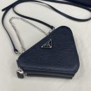Prada Saffiano Mini Pouch Black For Women, Women's Bags 5.9in/15cm 1NR015_053_F0002