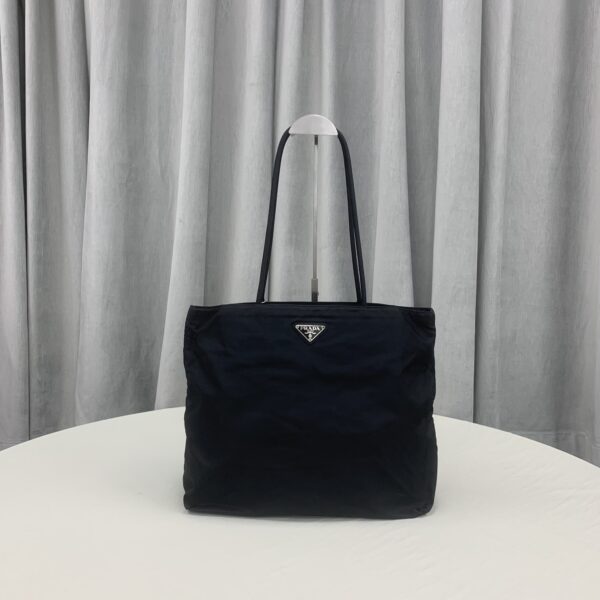 Prada Saffiano Tote Bag Black For Women, Women's Bags 14.5in/37cm