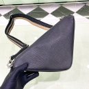 Prada Saffiano Triangle Bag Black  For Women, Women's Bags 11in/28cm 2VH155_2FAD_F0002_V_OOO