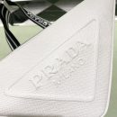 Prada Saffiano Triangle Bag White For Women, Women's Bags 11in/28cm 2VH155_2FAD_F0009_V_OOO