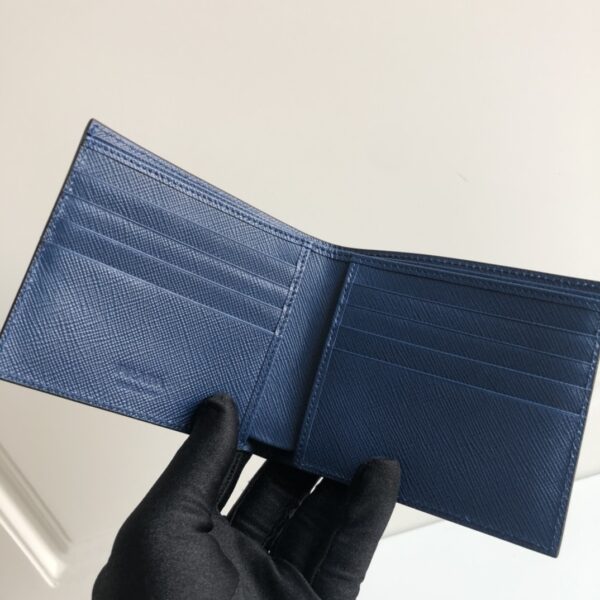 Prada Saffiano Wallet Black For Women, Women's Wallets 4.5in/11cm
