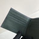 1:1 Replica Prada Saffiano Wallet Black For Women, Women's Wallets 4.5in/11cm