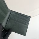 1:1 Replica Prada Saffiano Wallet Black For Women, Women's Wallets 4.5in/11cm