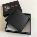 1:1 Replica Prada Saffiano Wallet Black For Women, Women's Wallets 4.5in/11cm