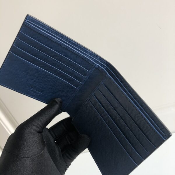 Prada Saffiano Wallet Black For Women, Women's Wallets 4.5in/11cm
