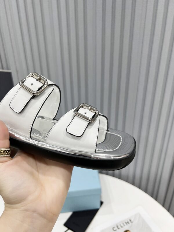 Prada Sandals White For Women 0.8in/20mm PRD 1XX628_248_F097W_F_020