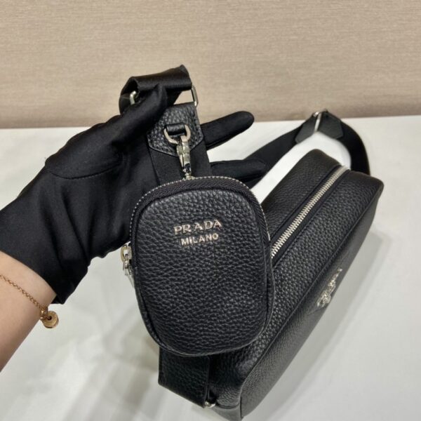 Prada Shoulder Bag Black For Women, Women's Bags 8.6in/22cm 1BH182_2DKV_F0002_V_N9O