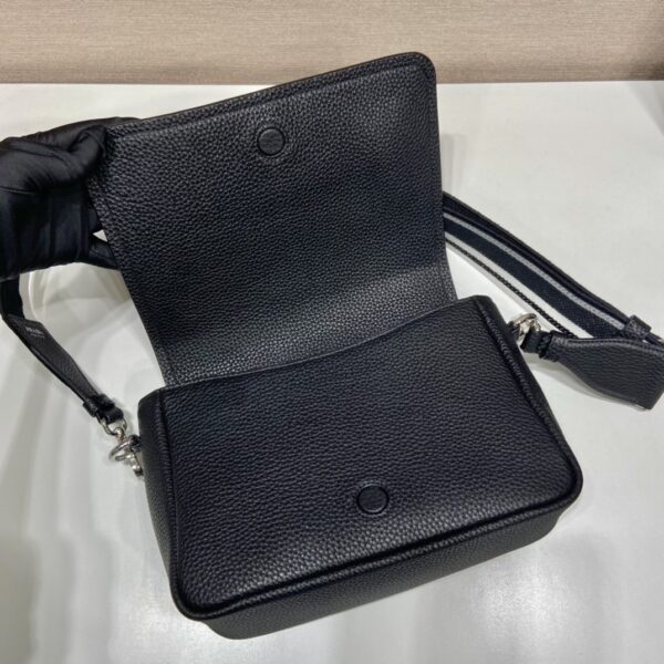 Prada Shoulder Bag Black For Women, Women's Bags 9in/23cm 1BD314_2DKV_F0002_V_3OO