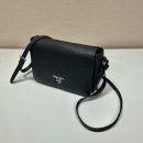 Prada Shoulder Bag Black For Women, Women's Bags 9in/23cm 1BD314_2DKV_F0002_V_3OO