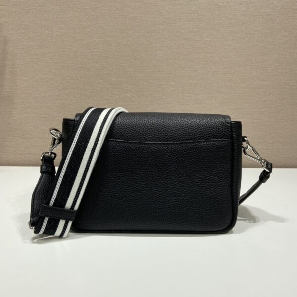 Prada Shoulder Bag Black For Women, Women's Bags 9in/23cm 1BD314_2DKV_F0002_V_3OO