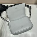 Prada Shoulder Bag Grey For Women, Women's Bags 9in/23cm 1BD314_2DKV_F010I_V_3OO