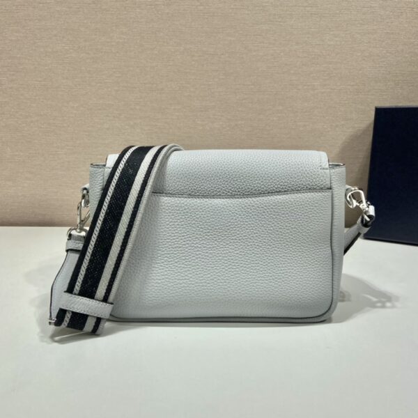 Prada Shoulder Bag Grey For Women, Women's Bags 9in/23cm 1BD314_2DKV_F010I_V_3OO