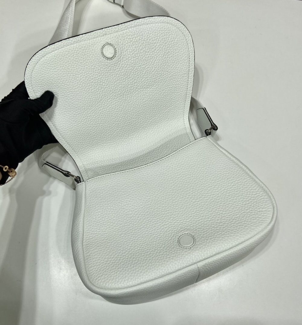 Prada Shoulder Bag White For Women, Women's Bags 8.6in/22cm