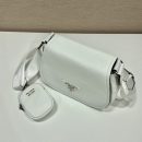 Prada Shoulder Bag White For Women, Women's Bags 8.6in/22cm