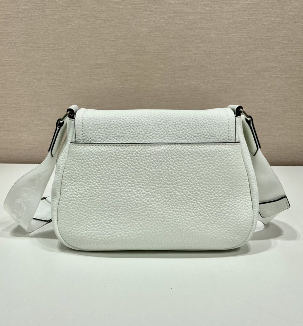 Prada Shoulder Bag White For Women, Women's Bags 8.6in/22cm
