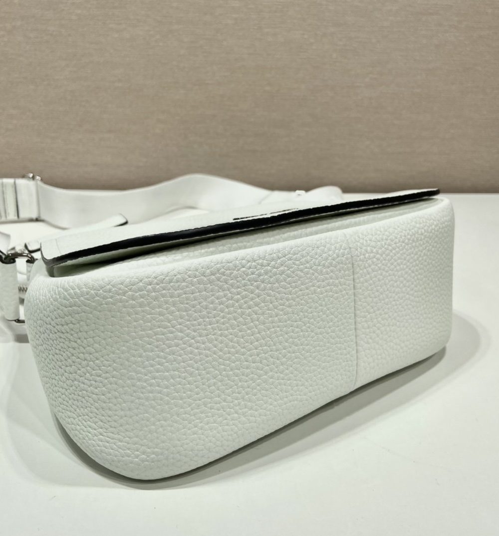 Prada Shoulder Bag White For Women, Women's Bags 8.6in/22cm