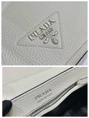 Prada Shoulder Bag White For Women, Women's Bags 8.6in/22cm