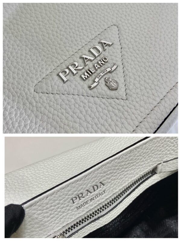 Prada Shoulder Bag White For Women, Women's Bags 8.6in/22cm