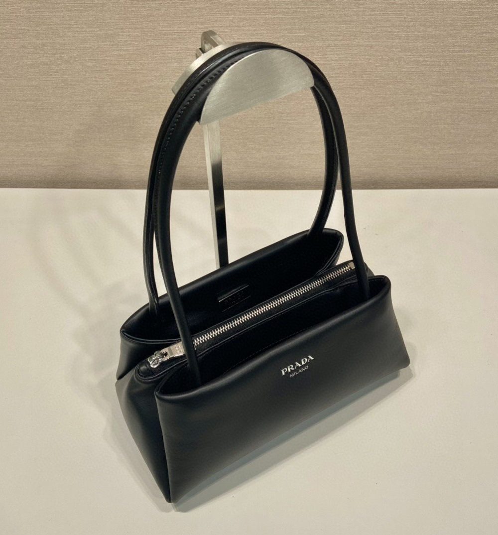 Prada Small Bag Black For Women, Women's Bags 9.8in/25cm 1BA368_2DDJ_F0002_V_OOO
