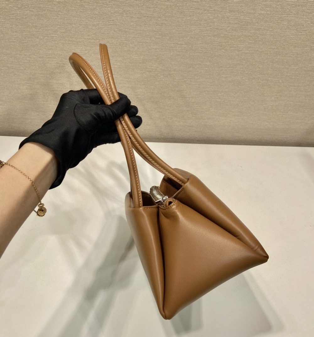 Prada Small Bag Brown For Women, Women's Bags 9.8in/25cm