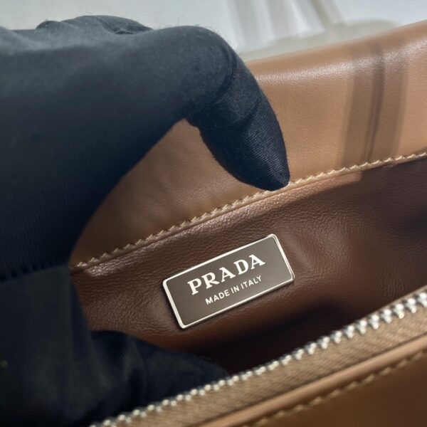 Prada Small Bag Brown For Women, Women's Bags 9.8in/25cm