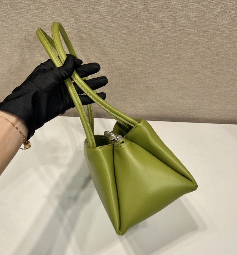 Prada Small Bag Green For Women, Women's Bags 9.8in/25cm