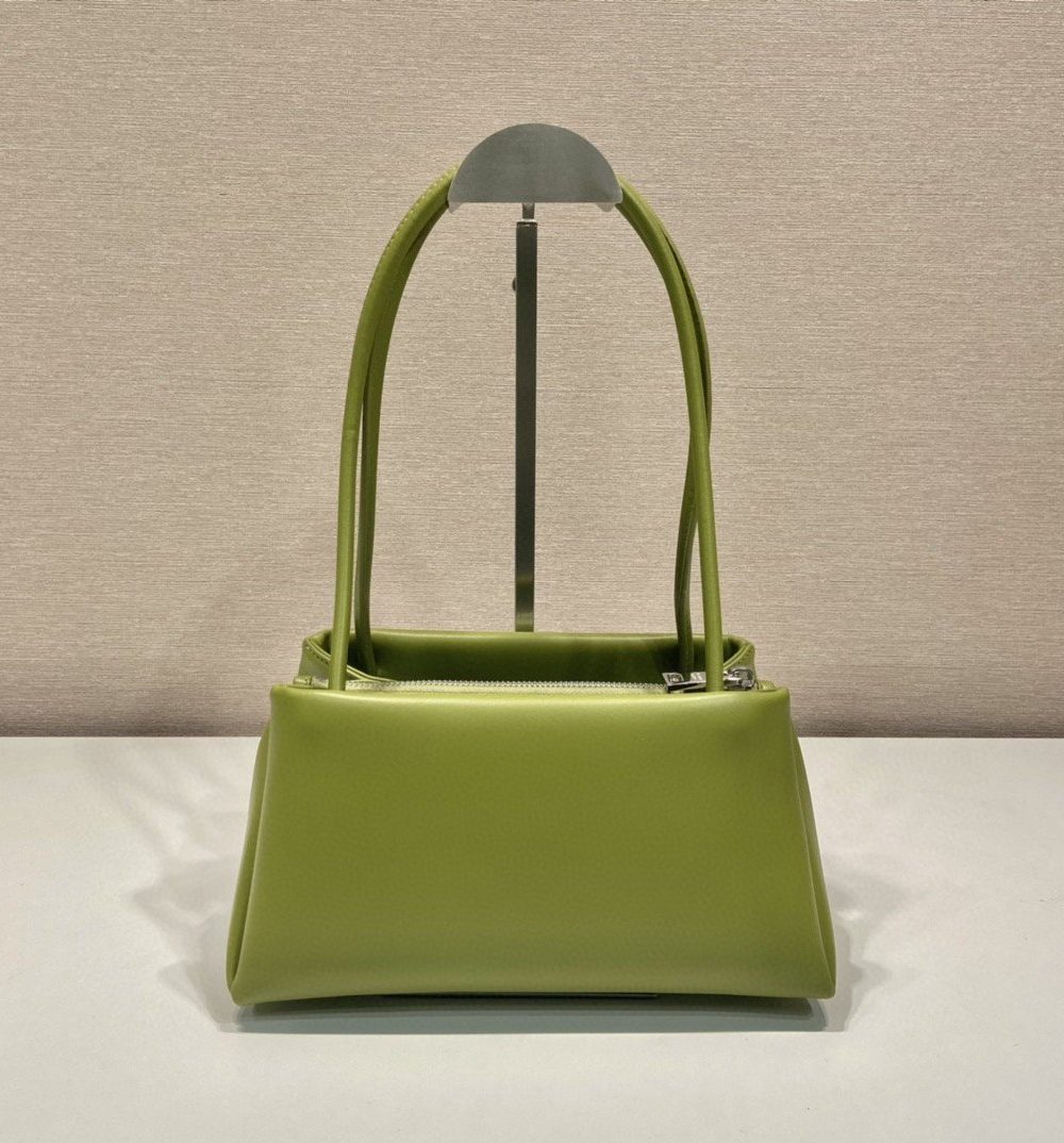 Prada Small Bag Green For Women, Women's Bags 9.8in/25cm