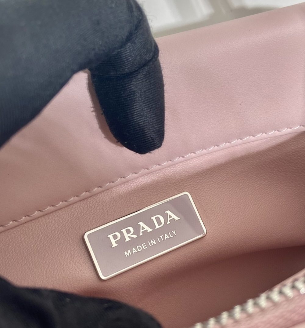 Prada Small Bag Pink For Women, Women's Bags 9.8in/25cm