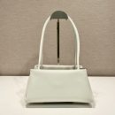 Prada Small Bag White For Women, Women's Bags 9.8in/25cm 1BA368_2DDJ_F0009_V_OOO