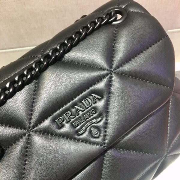 Prada Small Nappa Spectrum Bag Black For Women, Women's Bags 8.6in/22cm 1BD233_WDF0_F0ES9_V_OOO