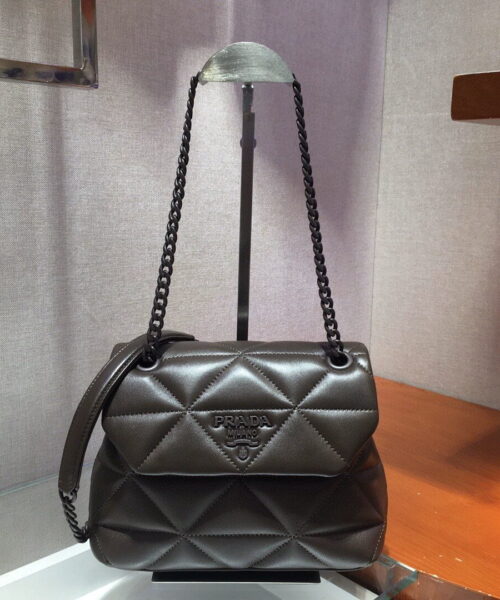 Prada Small Nappa Spectrum Bag Brown For Women, Women's Bags 8.6in/22cm