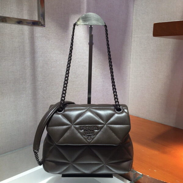 Prada Small Nappa Spectrum Bag Brown For Women, Women's Bags 8.6in/22cm