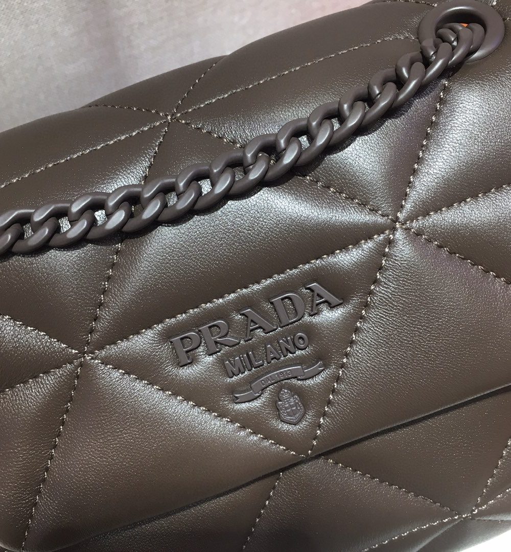 Prada Small Nappa Spectrum Bag Brown For Women, Women's Bags 8.6in/22cm