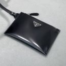Prada Small Polka-Dot Mesh Tote Bag Black For Women, Women's Bags 8.6in/22cm 1BG417_2DZ9_F0002_V_OOO