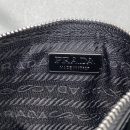 Prada Small Polka-Dot Mesh Tote Bag Black For Women, Women's Bags 8.6in/22cm 1BG417_2DZ9_F0002_V_OOO