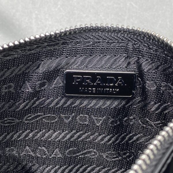 Prada Small Polka-Dot Mesh Tote Bag Black For Women, Women's Bags 8.6in/22cm 1BG417_2DZ9_F0002_V_OOO