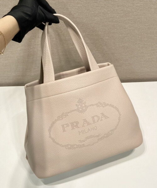 Prada Small Tote Beige For Women, Women's Bags 12.6in/32cm