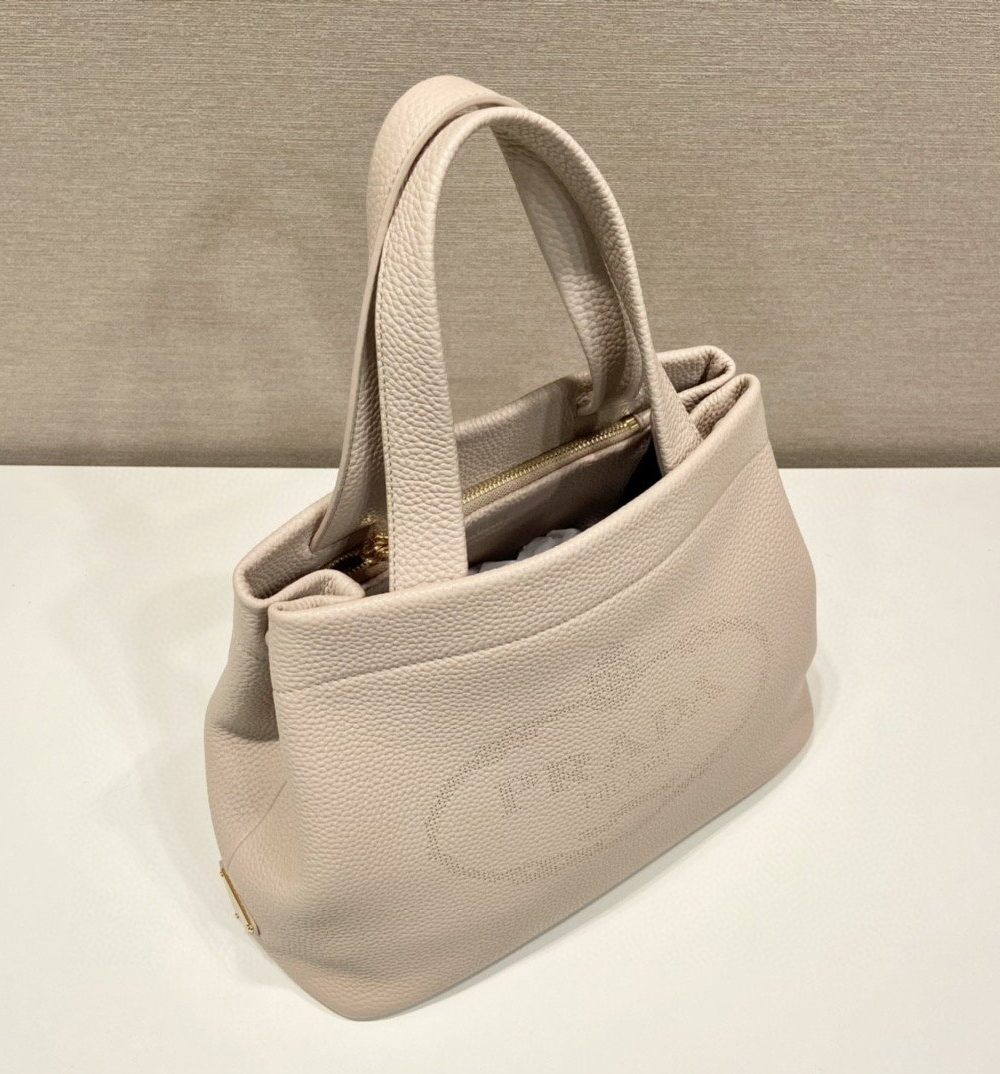 Prada Small Tote Beige For Women, Women's Bags 12.6in/32cm