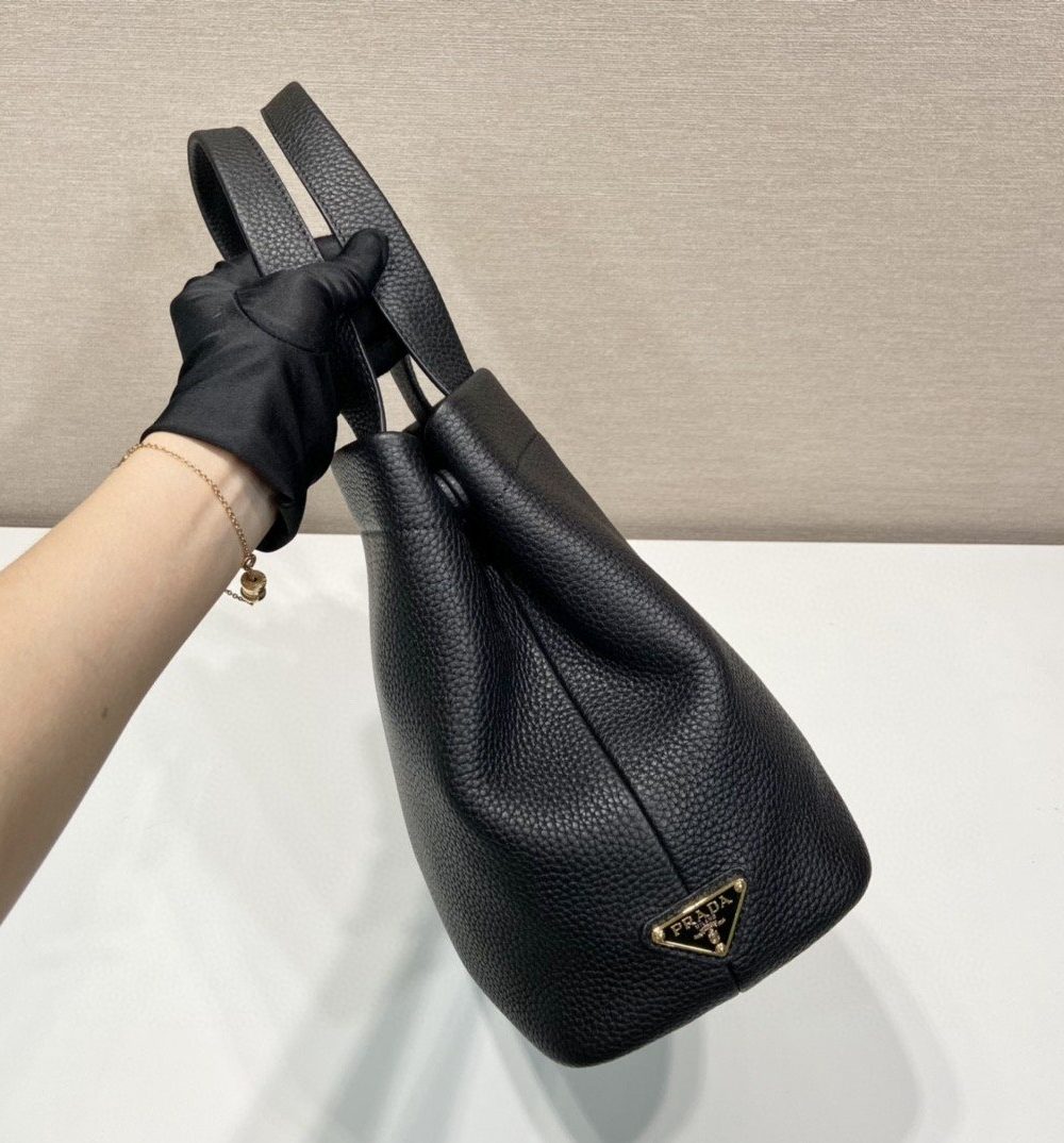 Prada Small Tote Black For Women, Women's Bags 12.6in/32cm