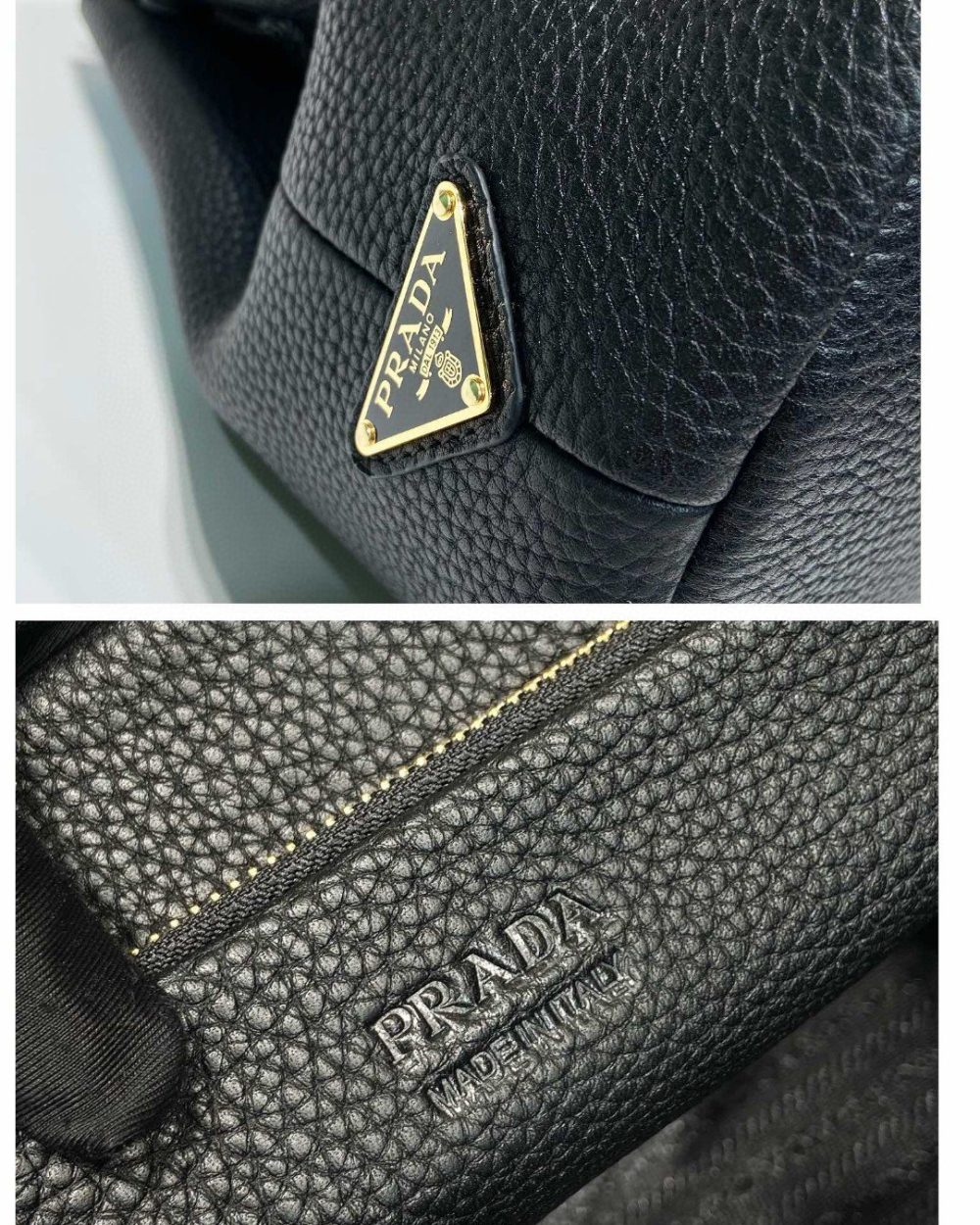 Prada Small Tote Black For Women, Women's Bags 12.6in/32cm