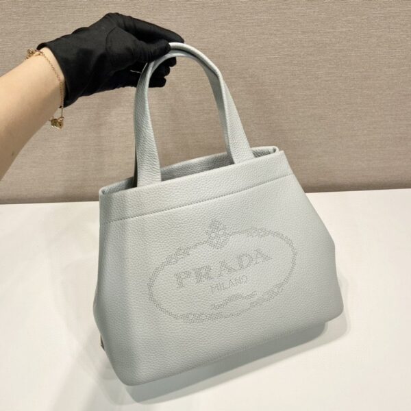Prada Small Tote Grey For Women, Women's Bags 12.6in/32cm