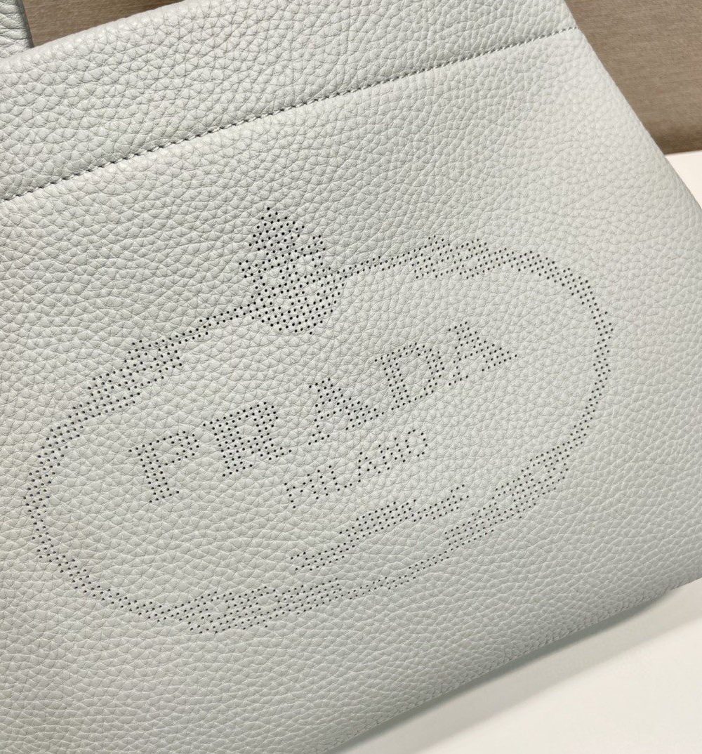 Prada Small Tote Grey For Women, Women's Bags 12.6in/32cm