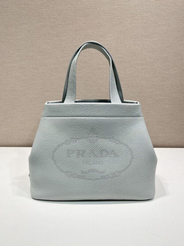 Prada Small Tote Grey For Women, Women's Bags 12.6in/32cm