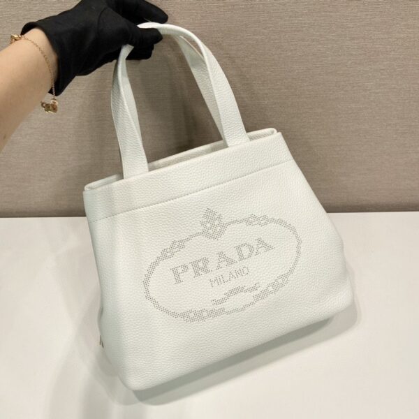 Prada Small Tote White For Women, Women's Bags 12.6in/32cm
