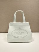 Prada Small Tote White For Women, Women's Bags 12.6in/32cm