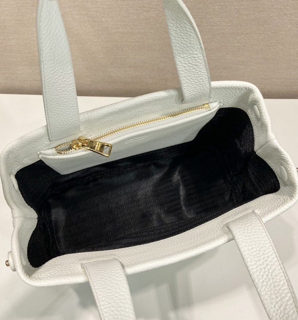 Prada Small Tote White For Women, Women's Bags 12.6in/32cm