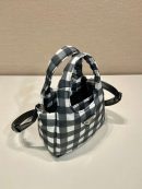 Prada Soft Padded Re-Nylon Mini-Bag White For Women 7.1in/18cm