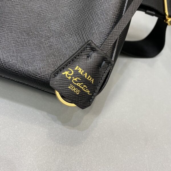 Prada System Nappa Patchwork Shoulder Bag Black For Women, Women's Bags 9.4in/24cm