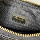 Prada System Nappa Patchwork Shoulder Bag Black For Women, Women's Bags 9.4in/24cm
